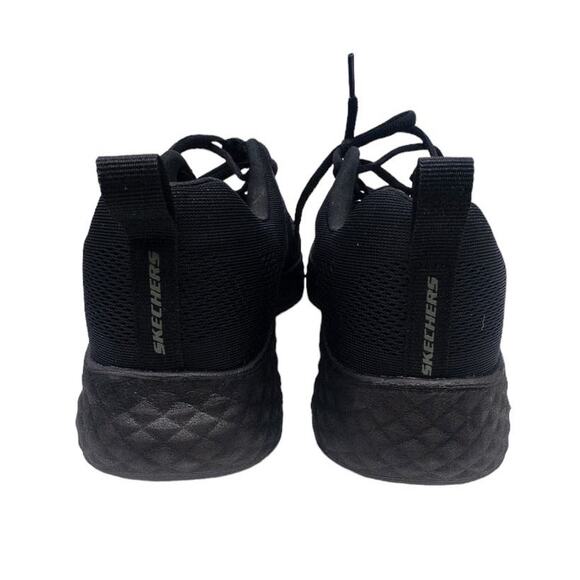 Skechers Men’s Air Cooled Memory Foam Lite-Foam Machine Washable Black 10 or 12 - Picture 3 of 6